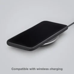 Mobilize Rubber Gelly Case til iPhone 14 Pro Max, Sort
