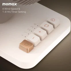 Momax 1°Pod mini-bordventilator, Sandsten