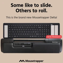 MouseTrapper Delta Extended Ergonomisk mus