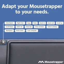 MouseTrapper Prime Trådløs Ergonomisk mus