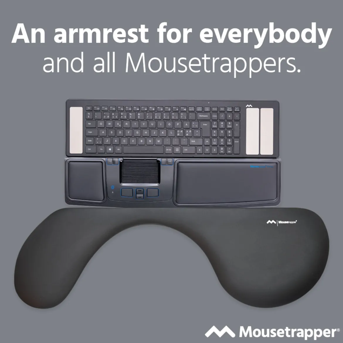 MouseTrapper TB215 Underarmsstøtte til tastatur
