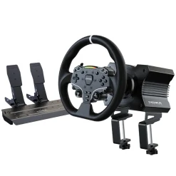 MOZA Racing R5 racingsimulator med rat og pedaler