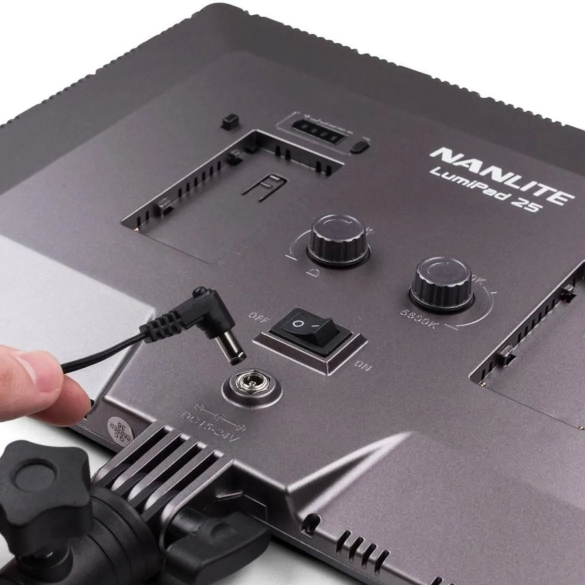 Nanlite LumiPad 25 LED-paneler med stativ 2-pakke