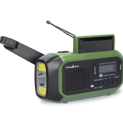 Nødradio med DAB+/FM - Solpanel - Powerbank