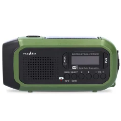 Nødradio med DAB+/FM - Solpanel - Powerbank