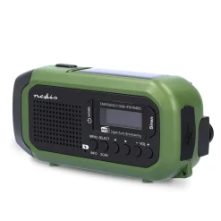 Nødradio med DAB+/FM - Solpanel - Powerbank