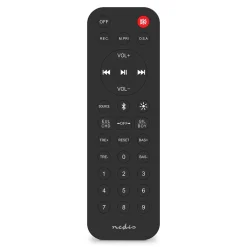 Nedis Bluetooth Party Højttaler med karaokefunktion