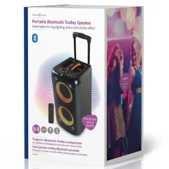 Nedis Bluetooth Party Højttaler med karaokefunktion