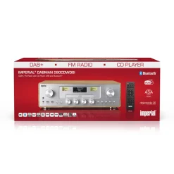 Nedis DAB/FM Radio med CD Afspiller