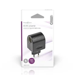 Nedis DC-adapter 220V til 12V, 0,5A