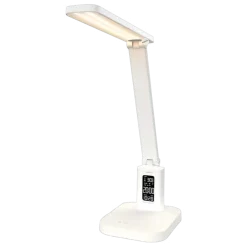 Nedis genopladelig LED-skrivebordslampe med display