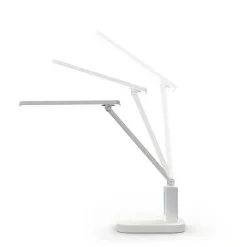 Nedis genopladelig LED-skrivebordslampe med display