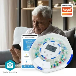 Nedis SmartLife Pilledispenser med LCD - WiFi