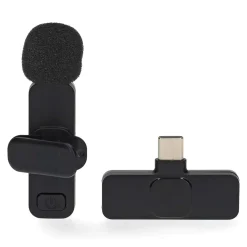 Nedis Trådløs knaphuls mikrofon til USB-C-porten.