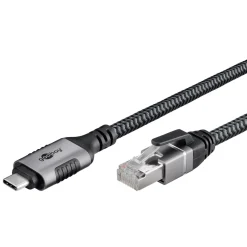 Netværkskabel med USB-tilslutning USB-C - 1 m