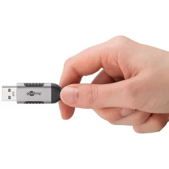 Netværkskabel med USB-tilslutning USB-A - 2 m