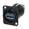 Neutrik Panelstråd USB 5 Gb/s