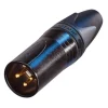 Neutrik XLR-han - Sort