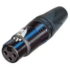 Neutrik XLR-hun - Sort