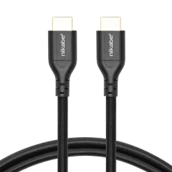 Nikabe HDMI 2.1-kabel - 8K/60 Hz & 4K/120 Hz - 1 m
