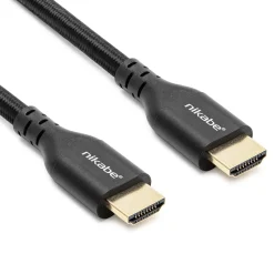 Nikabe HDMI 2.1-kabel - 8K/60 Hz & 4K/120 Hz - 5 m