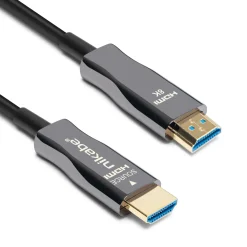 Nikabe Optisk HDMI 2.1-kabel - 8K/60 Hz & 4K/120 Hz - 20 m
