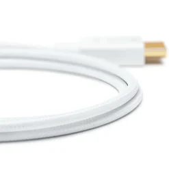 Nikabe Tynd HDMI 2.1-kabel - 8K/60 Hz & 4K/120 Hz - Hvid - 1 m