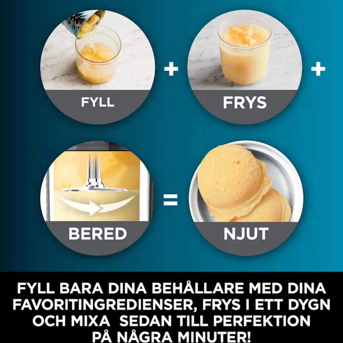 Ninja CREAMi ismaskine med 7 programmer