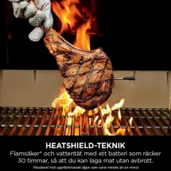 Ninja ProChef trådløst stegetermometer, Sort/sølv