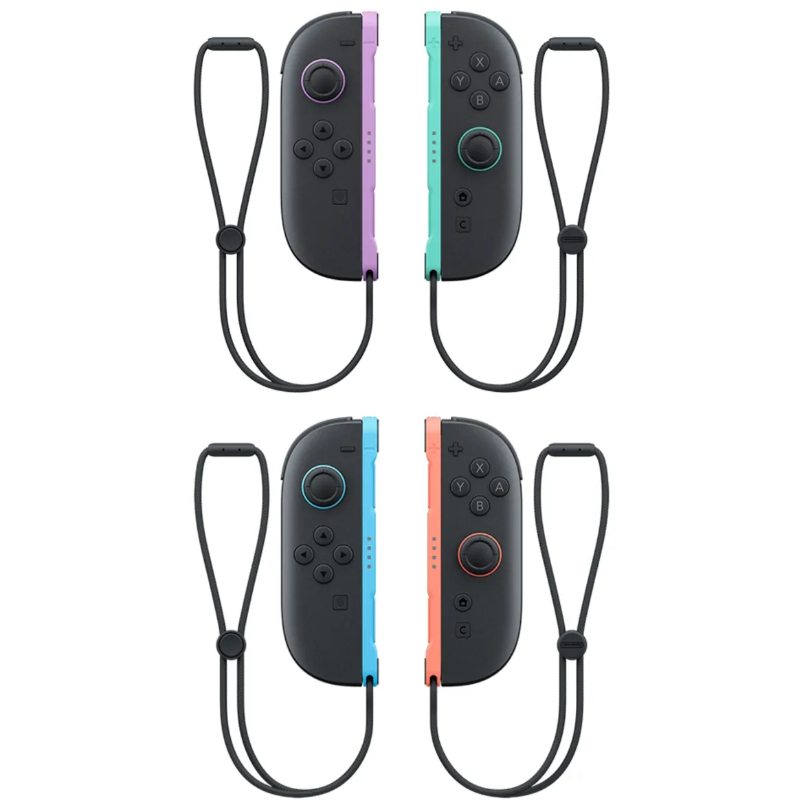 Nintendo Joy Con 2 Par - Lyse lilla/lysegrøn