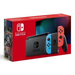 Nintendo Switch (2019) Spillekonsol 6,2” - Rød/Blå