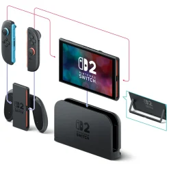 Nintendo Switch 2 Spillekonsol 7,9