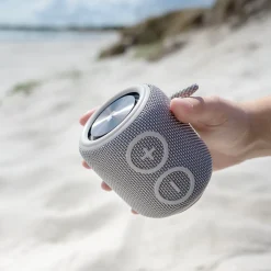 Nomadelic Loud 705 Vandtæt Bluetooth-højttaler - Grå
