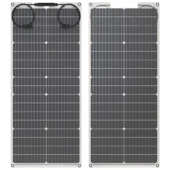 Nordmax Fleksibelt Bifacial solpanel 60 W