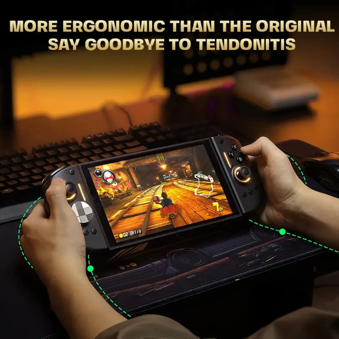 NYXI Hyperion 3 trådløs JoyPad til Nintendo Switch 2, Sort