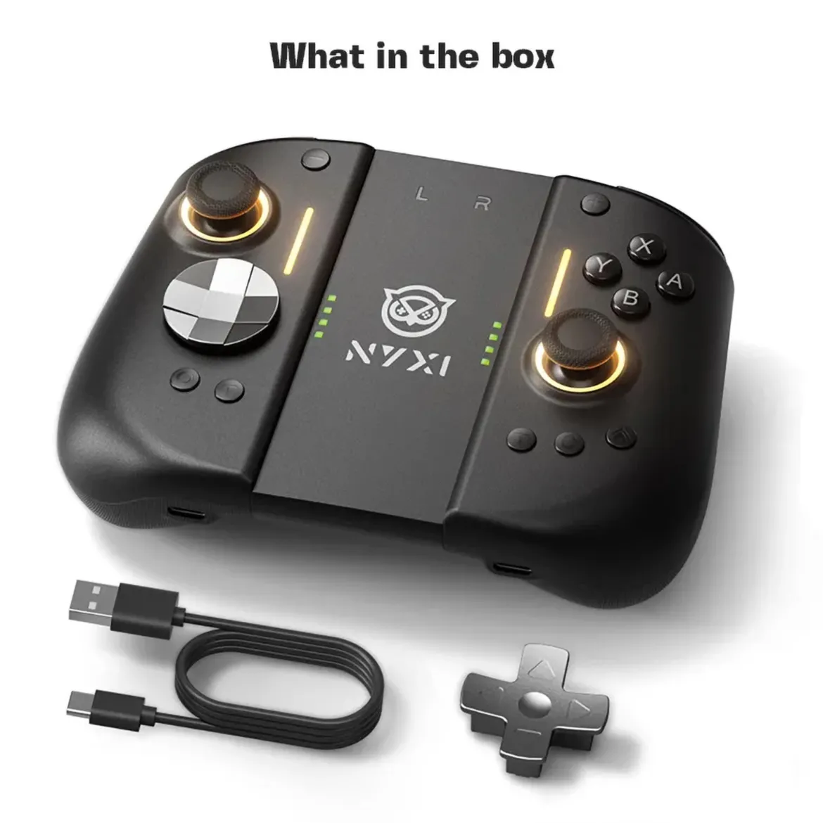 NYXI Hyperion 3 trådløs JoyPad til Nintendo Switch 2, Sort