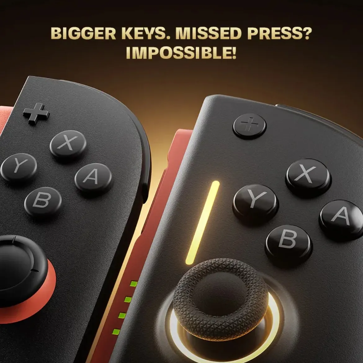 NYXI Hyperion 3 trådløs JoyPad til Nintendo Switch 2, Sort