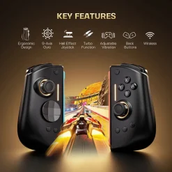 NYXI Hyperion 3 trådløs JoyPad til Nintendo Switch 2, Sort