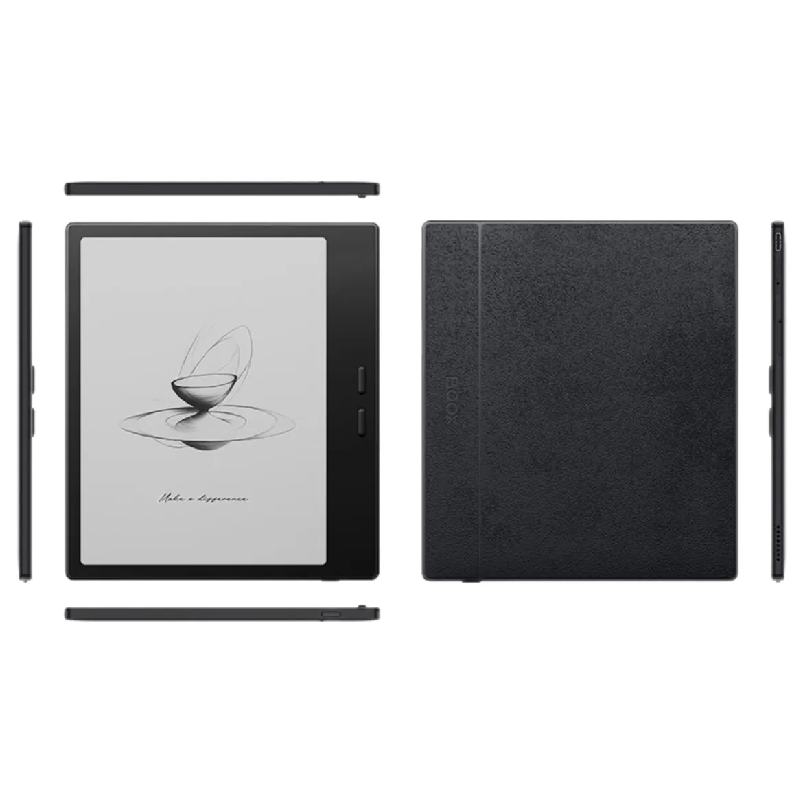 Onyx Boox BOOX Go 7 - 7-tommer læseplade med E Ink og Android 13 - Sort