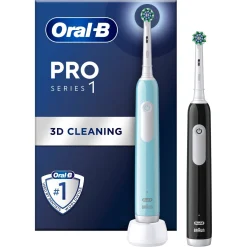 Oral-B Pro 1 DUO Elektrisk tandbørste 2-pakke