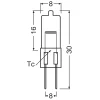 Osram Halostar Oven ovnlampe G4 20 W 2-pak