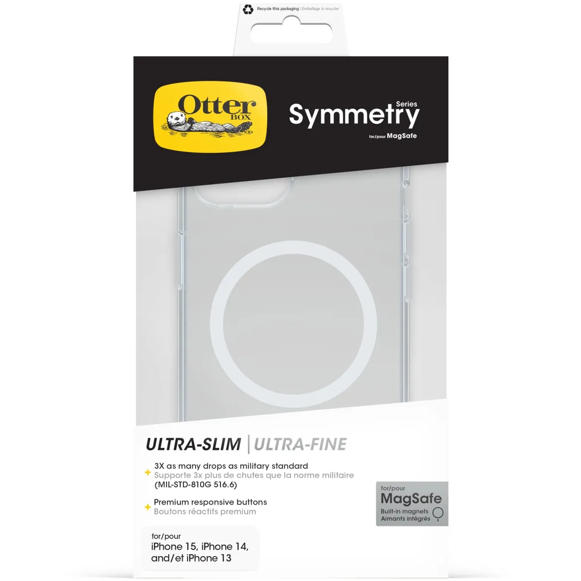 Otterbox Symmetry Magsafe til iPhone 13/14/15/16e
