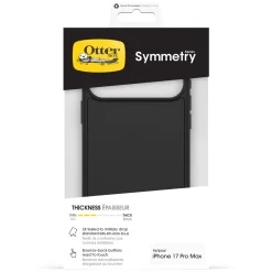Otterbox Symmetry Magsafe til iPhone 17 Pro Max og iPhone 18 Pro Max - Sort