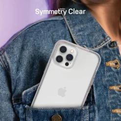 Otterbox Symmetry Slidstærkt cover til iPhone 12 og 12 Pro - Klar