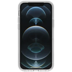 Otterbox Symmetry Slidstærkt cover til iPhone 12 og 12 Pro - Klar