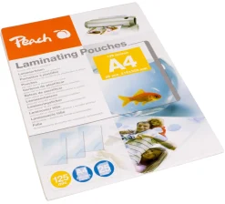 Peach Lamineringslommer A4 - 25 stk.