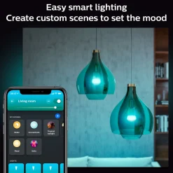 Philips Hue Color Ambiance Smart LED-pære E27 1100 lm 2-pak
