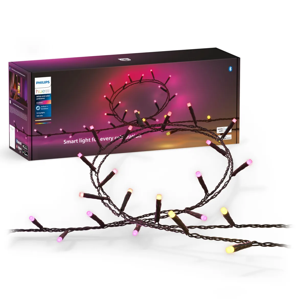 Philips Hue Festoon lyskæde 500 LED