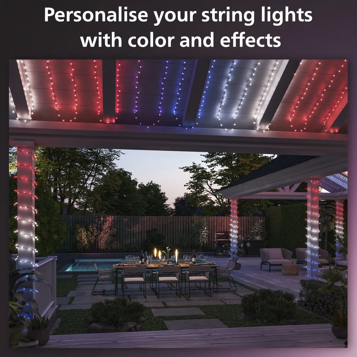 Philips Hue Festoon lyskæde 500 LED