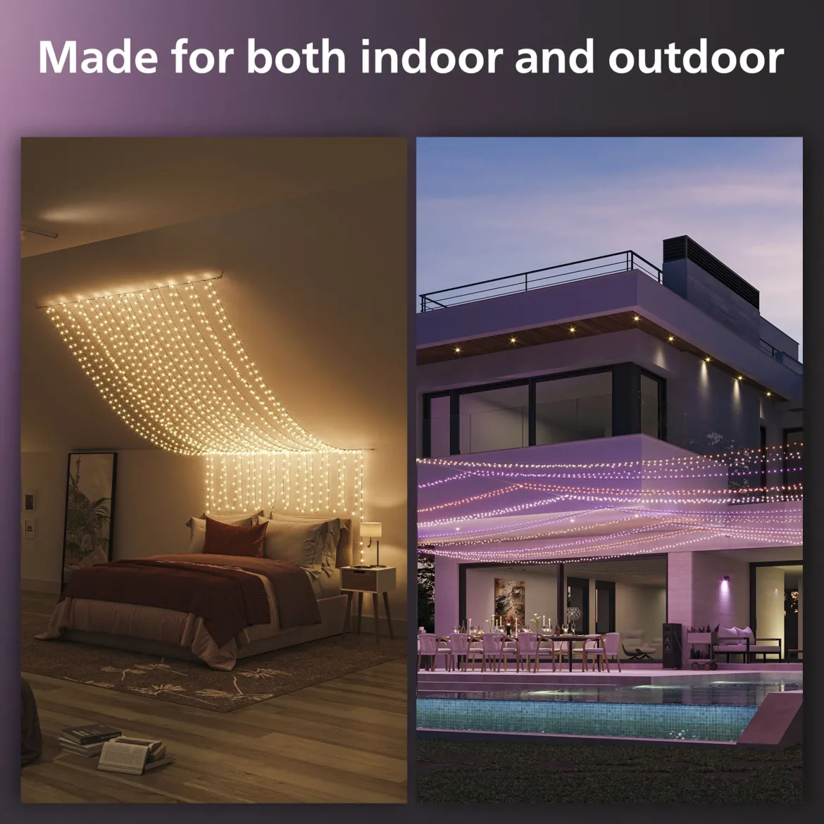 Philips Hue Festoon lyskæde 500 LED